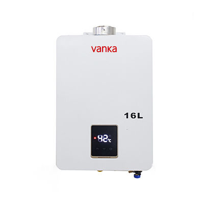 Control del termostato Calentador de agua de gas interior 12L - 18L Calentador de agua de gas de escape forzado