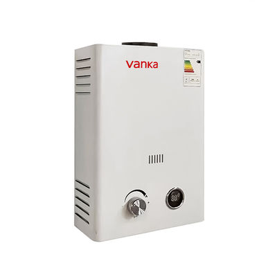 Calentador de agua caliente de 10L Lpg de propano en línea de gas Instantáneo sin tanque para el baño en casa