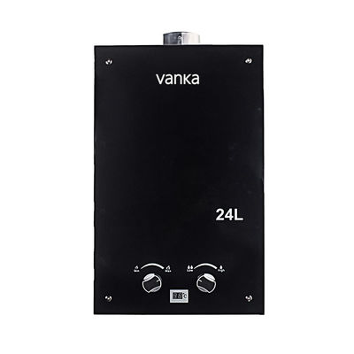 Calentador de agua de gas de escape forzado de 12L - 24L con encendido electrónico 0.02 - 0.8pa Presión