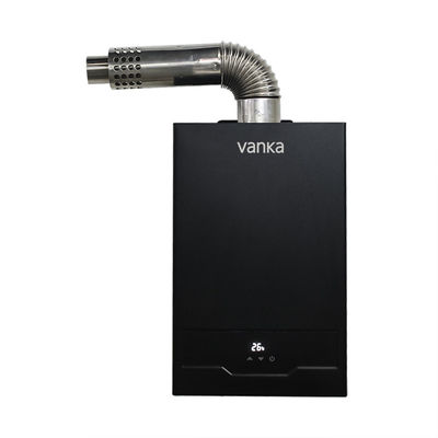 Calentador de agua sin depósito de gas natural de ventilación directa para balcón de baño con homologación CE