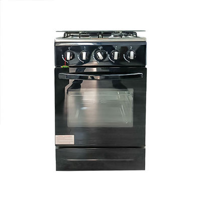Horno vertical eléctrico multifuncional de alta calidad con 4 quemadores y bandeja para cocinas domésticas