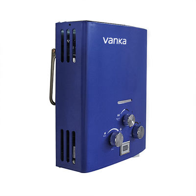 Solución de ducha de propano compacta para calentadores de agua de campamento de 12 kW
