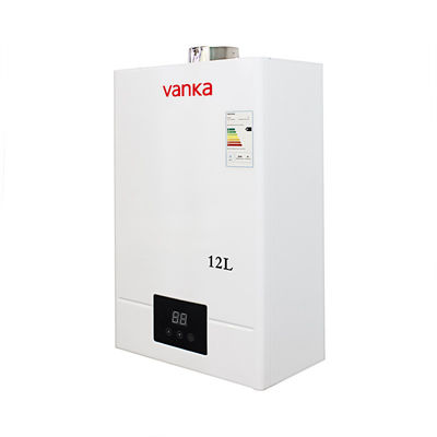 Sistema de calefacción de agua sin tanque de gas de escape digital forzado para bañera