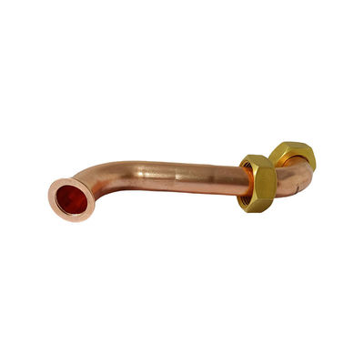 Accesorios de conexión de tuberías de cobre y codos de cobre para calentadores de agua de gas