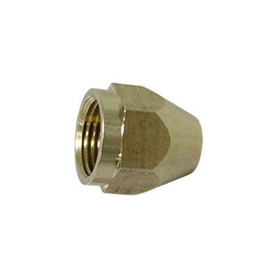 Conector de gas de latón con encaje recto roscado para estufas de gas natural