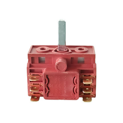 Interruptor rotatorio eléctrico personalizado para horno, estufa, cocina de gas y piezas de tostadora eléctrica