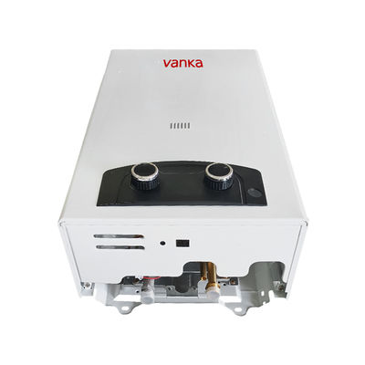 Calentador de agua a gas de 8L de tiro natural, calentamiento instantáneo, sin tanque, para ducha en el hogar