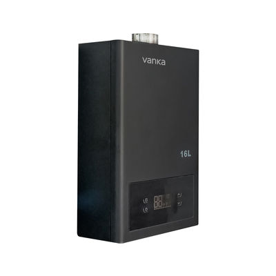 Calentador de agua termostático inteligente de 16L, flujo variable, precalentamiento, circulación, arranque a baja presión