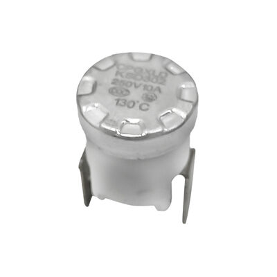 Accesorio del calentador de agua Termostato en ángulo recto de 130°C Componente de seguridad de control de alta temperatura