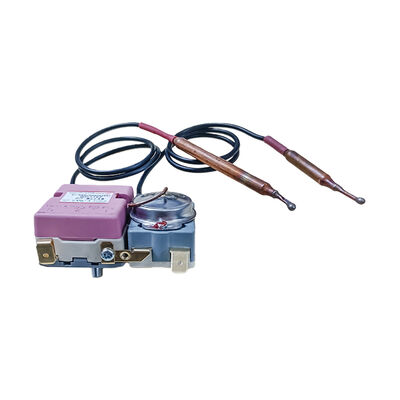 Termostato eléctrico y manual de reseteo de acero inoxidable termostato capilar termostato mecánico para calentadores de agua domésticos