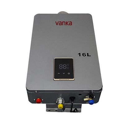 Calentador de agua a gas interior con panel táctil, temperatura constante termostática