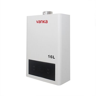 Calentador de agua a gas sin tanque para interiores para toda la casa, tipo forzado, termostático