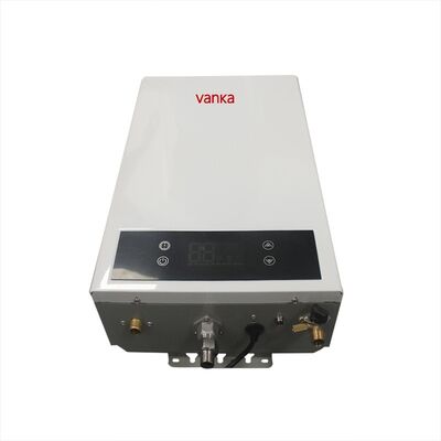 Eficiencia energética segura Temperatura constante Pared montada Blanco Calentador de agua de gas instantáneo de gama alta