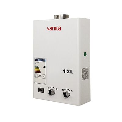 Calentador de gases de escape digitalmente ajustable Opciones de 12L y 24L