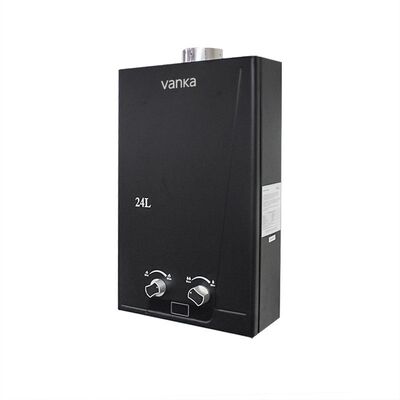 Nuevo modelo Calidad Calentador de agua de gas LPG 24 litros Diseño de agua caliente instantánea