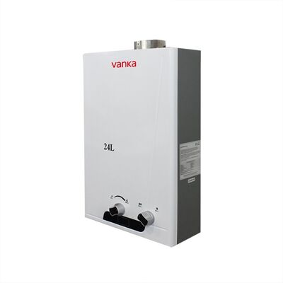 Proveedor de calentador de agua doméstico a gas natural de 24L, eficiente energéticamente, funcionamiento silencioso
