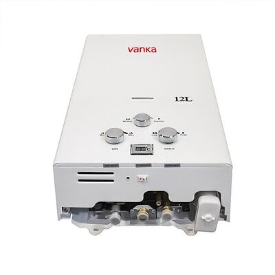 Calentador de agua instantáneo de propano GLP comercial y residencial sin tanque, rango de capacidad de 6L a 24L para hoteles, apartamentos y uso industrial