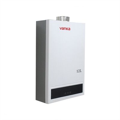 Calentador de agua de gas sin tanque de 2000W montado en la pared con control de temperatura digital para uso doméstico, hotel, apartamento y comercial