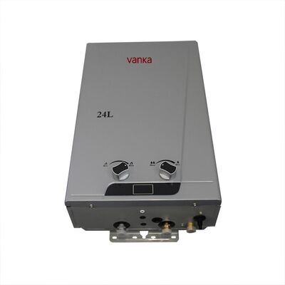 Calentador de agua de escape forzado de 24L con encendido electrónico para agua caliente segura y eficiente