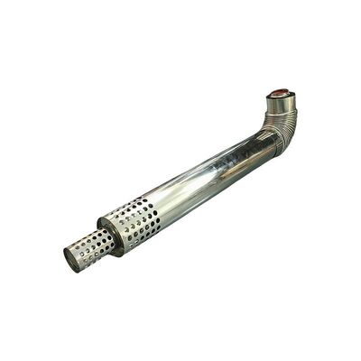 Tubo de chimenea para caldera de gas montada en la pared, conducto de escape de acero inoxidable de alta calidad, duradero y seguro resistente a la corrosión, ventilación