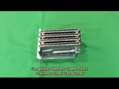 Cisterna de gas para quemadores de metal 10 filas caldera de gas de vapor de fuego fila hierro inoxidable