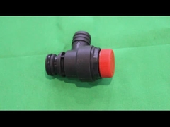 Accesorios personalizados para calderas de gas Valva de seguridad para calderas de gas de construcción de plástico