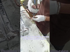 Acero inoxidable 12KW calefactor de agua de gas de combustión estilo moderno para ducha