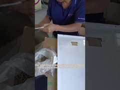 Fuente de suministro de calentador de agua instantáneo de gas de gama alta blanco