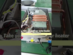 Tipo de fuerza del termostato Calentador de agua de gas interior Calentador de agua sin tanque para toda la casa