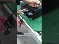 Muestreo de presión del viento de la caldera montada en pared