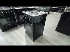 Horno eléctrico vertical multifuncional de alta calidad con 4 quemadores y bandeja ideal para cocinas domésticas