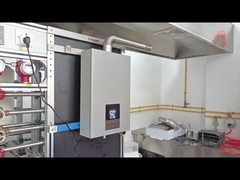 Calentador de agua a gas sin tanque de 16L con temperatura constante, fácil instalación, diseño sin tubería doblada