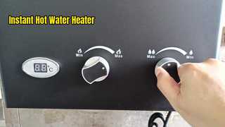 Calentador de agua instantáneo Tanque de cobre 16L 18L 20L